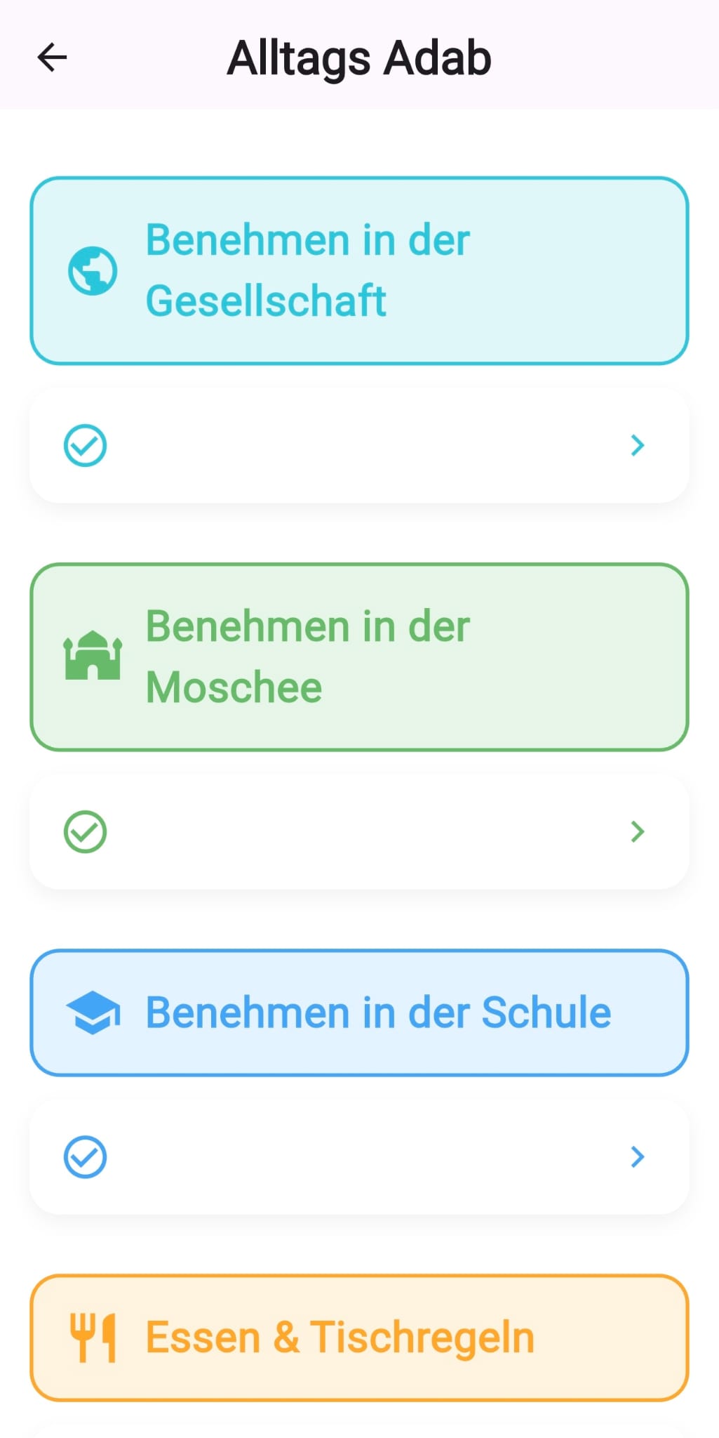 Adab Übersicht