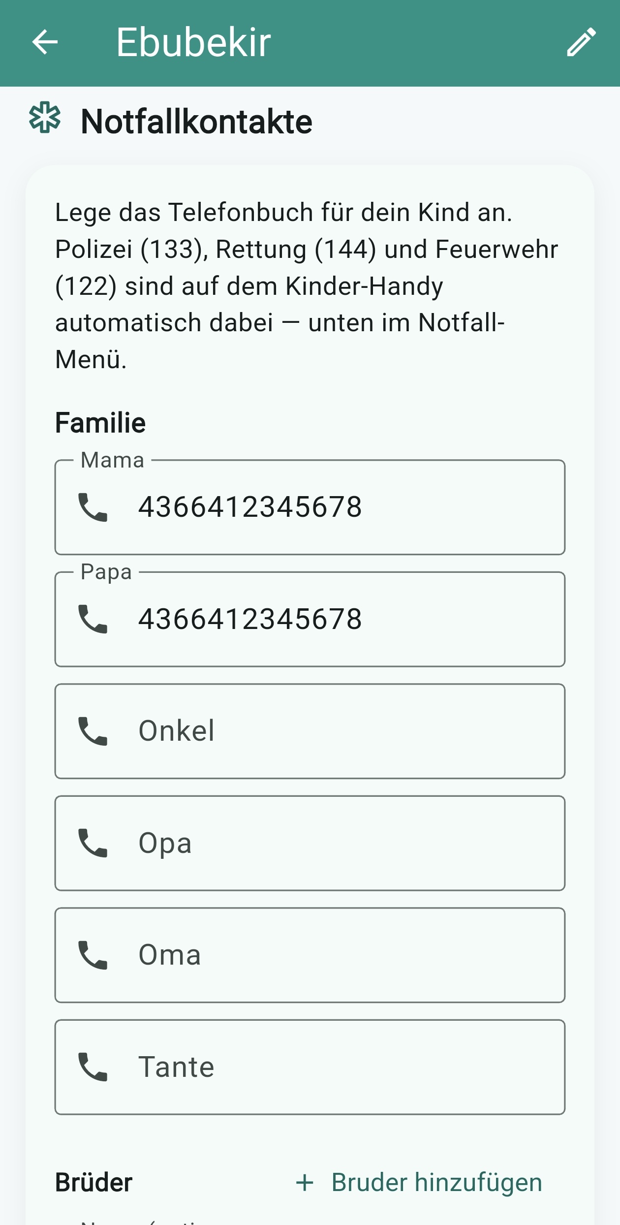HalalSurf Eltern-Dashboard – Ansicht 8