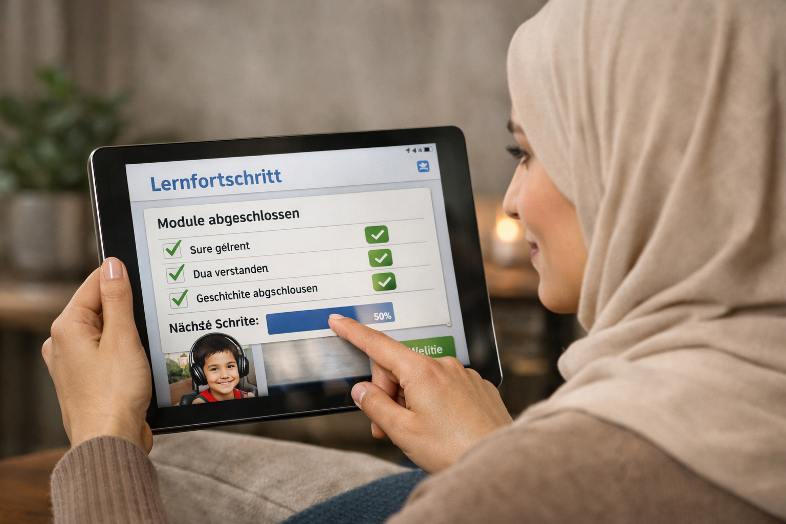 Lernfortschritt